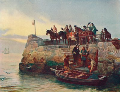 Egy elveszett ügy: II. Jakab repülése a boyne-i csata után, 1690 1905 alkotó: Unbekannt