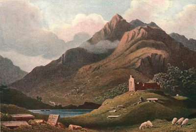 Hegyi táj – Ben Lomond, 1900. alkotó: Unbekannt