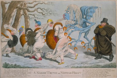 „A meztelen igazság, vagy csípős fagy”, 1803 alkotó: Unbekannt