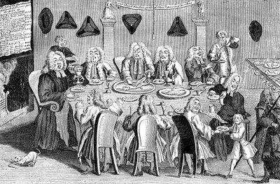 Egy plébánia ünnepe, 1741 alkotó: Unbekannt