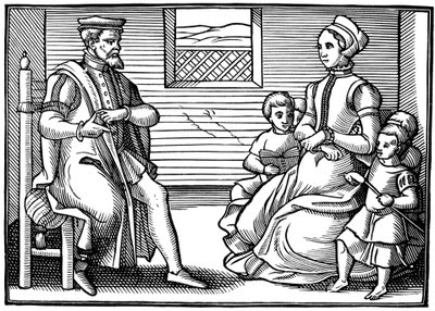 Egy puritán család, 1563 alkotó: Unbekannt
