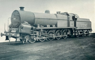 Egy figyelemre méltó mozdony a Midlandon, 1922. alkotó: Unbekannt