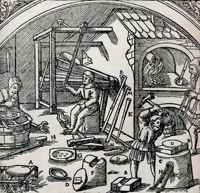 Ezüstfinomító, 1556, 1917 alkotó: Unbekannt