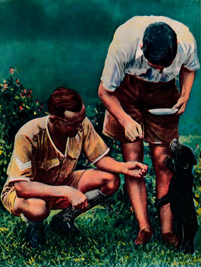 A RAF szingapúri kabalája, 1940 alkotó: Unbekannt