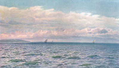 Egy napsütéses nap a Solentben, 1900. alkotó: Unbekannt