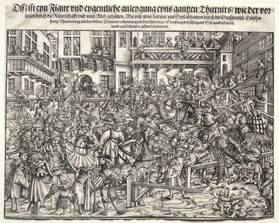 Verseny, 1500-as évek. alkotó: Unbekannt