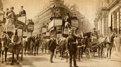 Egy forgalmi blokk 1900-ban – Jelenet a kastély előtt, 1933. alkotó: Unbekannt