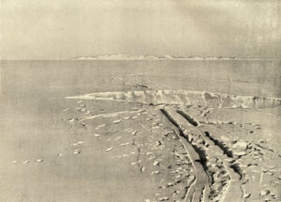 Egy tipikus hasadék a vízszintes felületen, c1908, 1909. alkotó: Unbekannt