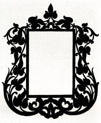 Tervezés egy Esztétikus képkerethez, 1898 alkotó: Unbekannt