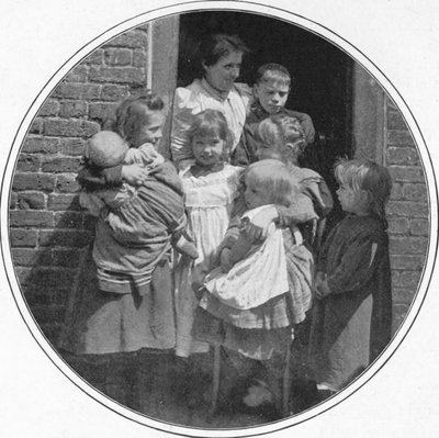 Egy boldog kis csoport, London, 1901 1901 alkotó: Unbekannt