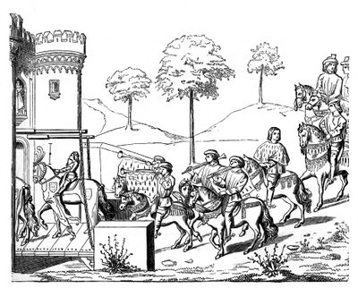 A listákra belépő lovag, c1460-1465, 1870 alkotó: Unbekannt