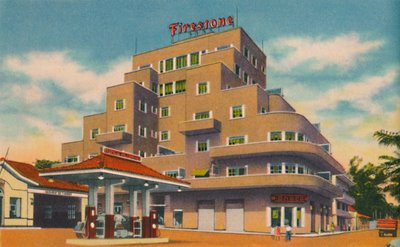 Modern épület, Baranquilla, 1940-es évek alkotó: Unbekannt