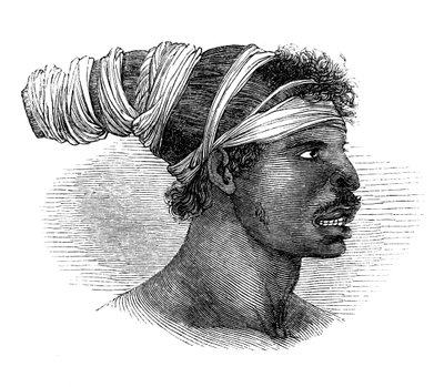 Ausztrál őslakos, 1848 alkotó: Unbekannt