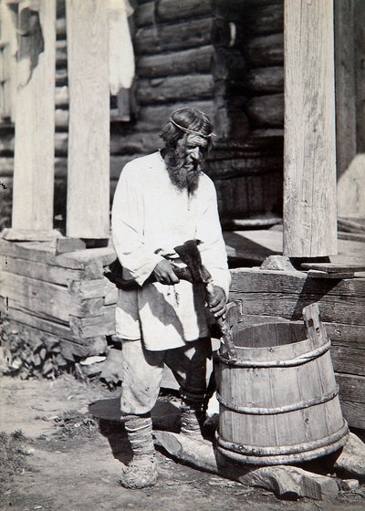 Egy paraszt, 1890-es évek alkotó: Unbekannt