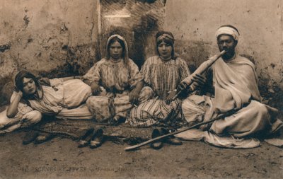 Tradicionális arab embereket ábrázoló fénykép, 1909 alkotó: Unbekannt