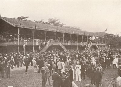 A Derby Club versenypályájának egy része, 1914 alkotó: Unbekannt