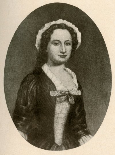 Egy fiatal lány portréja Philadelphiában, 1760, 1937. alkotó: Unbekannt