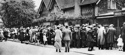 Sor az állatkertbe nemzeti ünnepen, London, 1926-1927 alkotó: Unbekannt