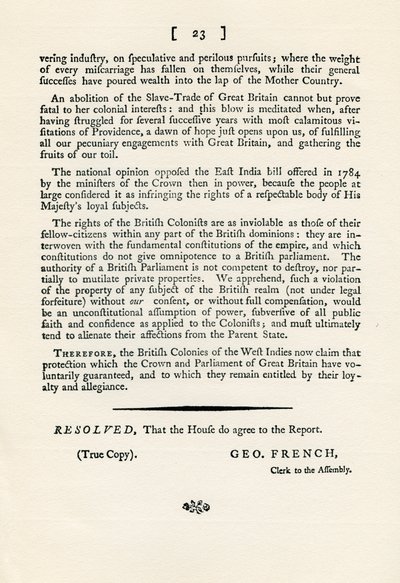 A rabszolga-kereskedelem témájának demonstrációja, 1789 1965 alkotó: Unbekannt