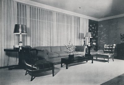 A New York-i Lord & Taylor által rendezett szoba, 1942 alkotó: Unbekannt