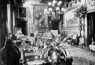 Szalon, Sandringham House, Norfolk, 1910 alkotó: Unbekannt