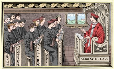 Iskolaház, 1849. XVI. század. alkotó: Unbekannt