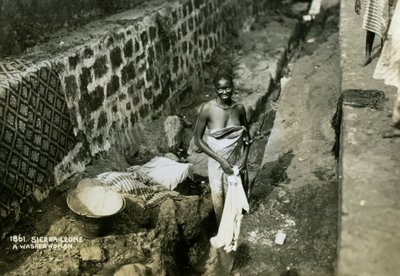Mosónő, Sierra Leone, XX. század alkotó: Unbekannt