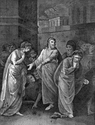 Egy házasságtöréssel vádolt nő, 1813 alkotó: Unbekannt