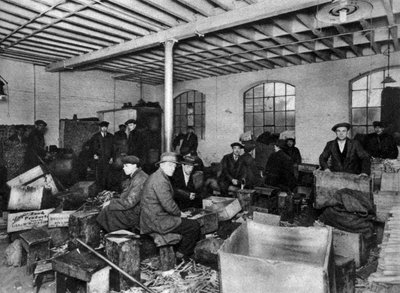Favágó műhely, London, 1926-1927 alkotó: Unbekannt