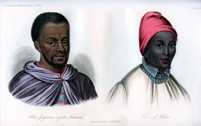 Abbas Gregorius és hausai származású, 1848 alkotó: Unbekannt