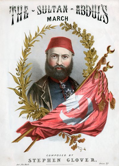 Abd-ul-Aziz 1830-1876, Törökország szultána 1861-től, 1871 alkotó: Unbekannt