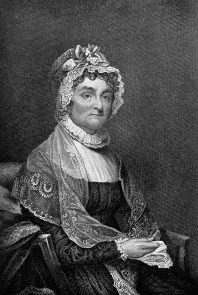 Abigail Adams 1744-1818, John Adams elnök felesége, 18. század 1908 alkotó: Unbekannt