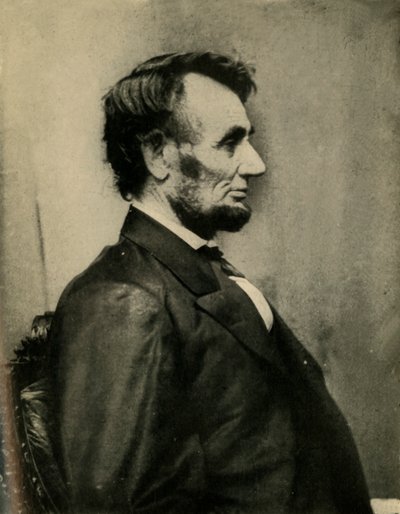 Abraham Lincoln, 1864, 1930. alkotó: Unbekannt