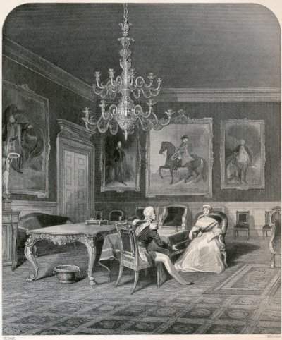 Viktória királynő csatlakozása, 1837 alkotó: Unbekannt