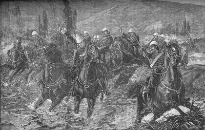 Akció a Chardeh-völgyben, 1879. december 11., Próbáljuk megmenteni a fegyvereket, 1879, 1880. alkotó: Unbekannt