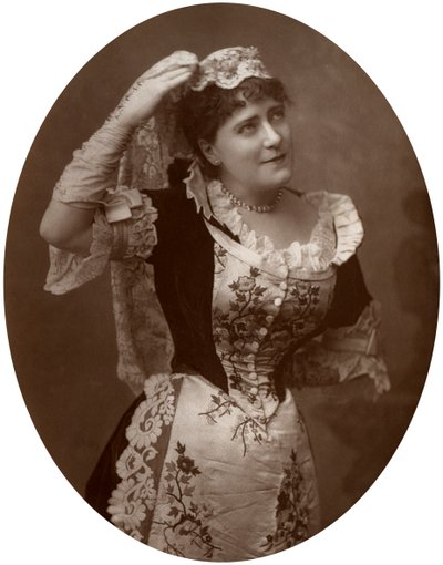Ada Cavendish brit színésznő, 1882 alkotó: Unbekannt