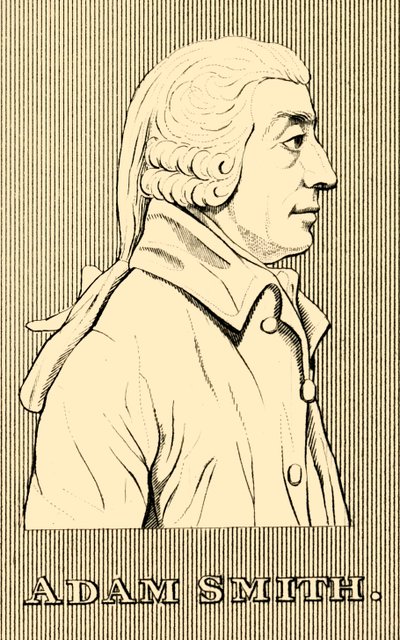 Adam Smith, 1723-1790, 1830. alkotó: Unbekannt