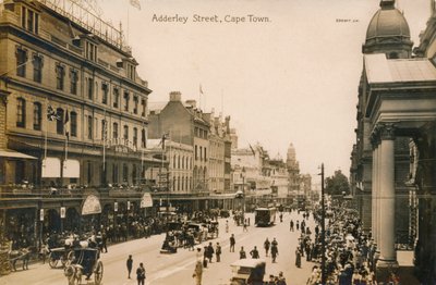Adderley Street, Fokváros, 1900 alkotó: Unbekannt
