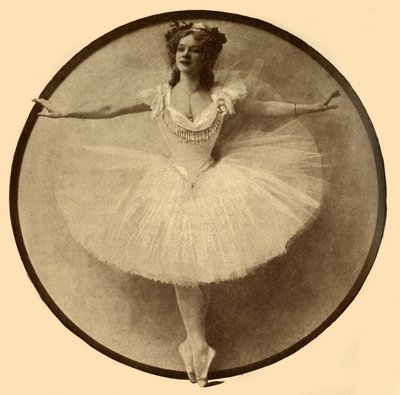 Adeline Genée, A régi iskola remek balett-toe-táncosa., 1910. alkotó: Unbekannt