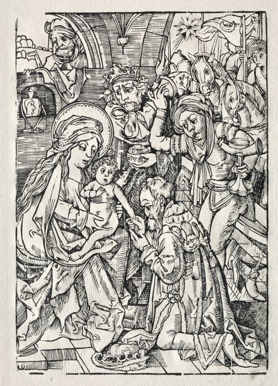 Királyimádás, c. 1500. alkotó: Unbekannt
