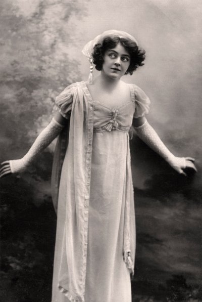 Adrienne Augarde 1882-1913, angol színésznő, 1907 alkotó: Unbekannt