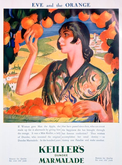 A Keillers Dundee Marmalade reklámja, 1927 alkotó: Unbekannt