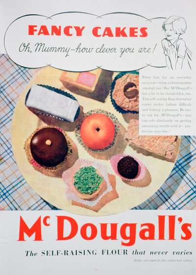 A McDougalls liszt reklámja, 1935 alkotó: Unbekannt