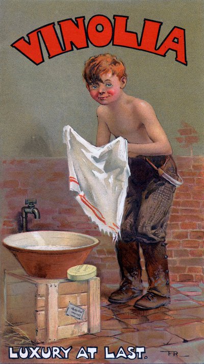 Vinolia szappan hirdetése, 1900-as évek alkotó: Unbekannt