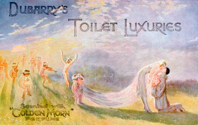A Dubarrys Toilet Luxuries reklámja, Golden Morn parfümmel illatosítva, 1922 alkotó: Unbekannt