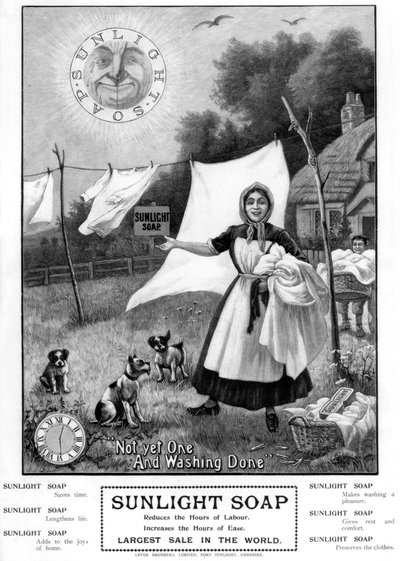 Napfényszappan reklámja, 1902 alkotó: Unbekannt