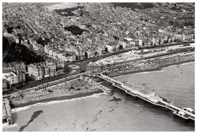 Brighton, Sussex légi felvétele egy Zeppelinről, 1931 1933 alkotó: Unbekannt