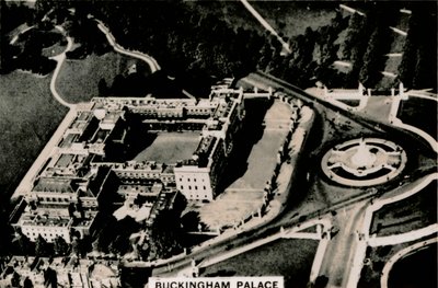 A Buckingham-palota légi felvétele, 1939 alkotó: Unbekannt