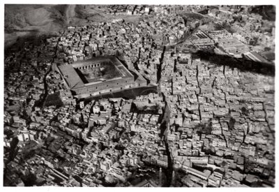 Régi Kairó légifelvétele, Egyiptom, egy Zeppelinről, 1931, 1933 alkotó: Unbekannt