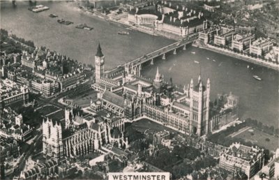 Westminster légi felvétele, 1939 alkotó: Unbekannt